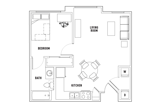 Floor Plans - Sanctuary Lofts - Student Housing - San Marcos, TX