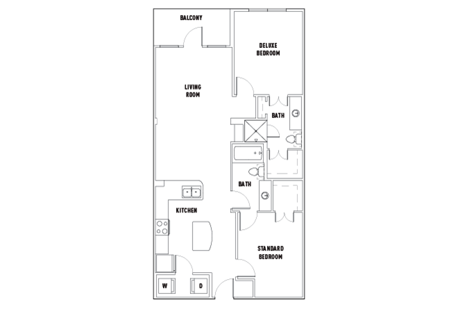 Floor Plans - The Block - Student Housing - Austin, TX