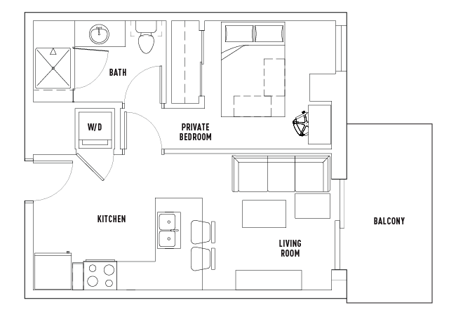 Floor Plans - The James - Student Housing - Madison, WI