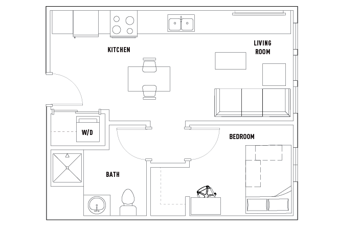 Floor Plans - The Jack - Student Housing - Flagstaff, AZ