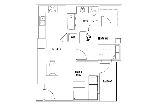 Floor Plans - Currie Hall - Student Housing - Los Angeles, CA