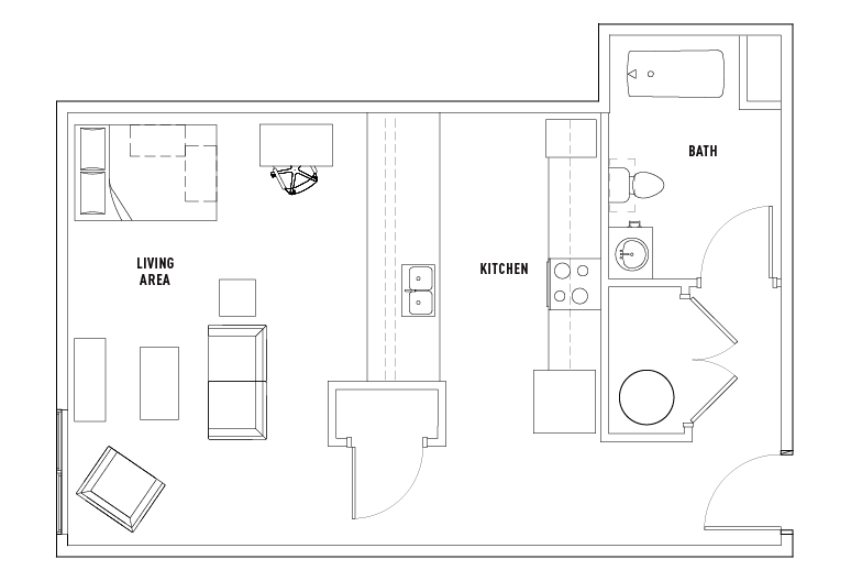 Floor Plans - Stadium Centre - Student Housing - Tallahassee, FL