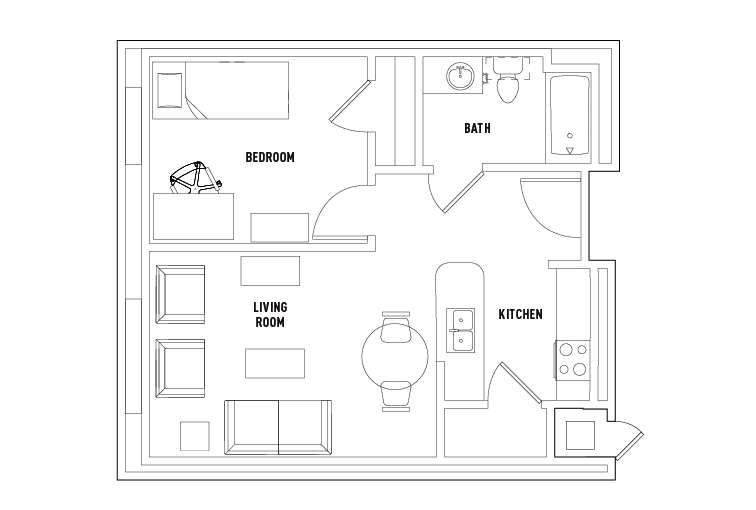 Floor Plans - Morgan View - Student Housing - Baltimore, MD