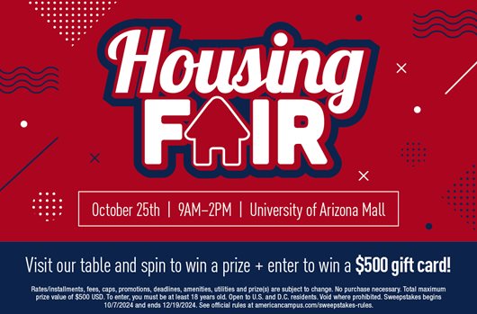 October 25th | 9AM- 2PM Visit our table and spin to win a prize + enter to win a $500 gift card!