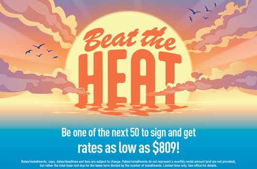 Be one of the next 50 to sign and get rates as low as $809!