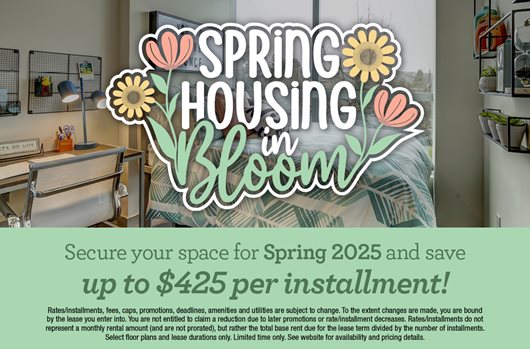 Sign a lease and save up to $425 per installment!