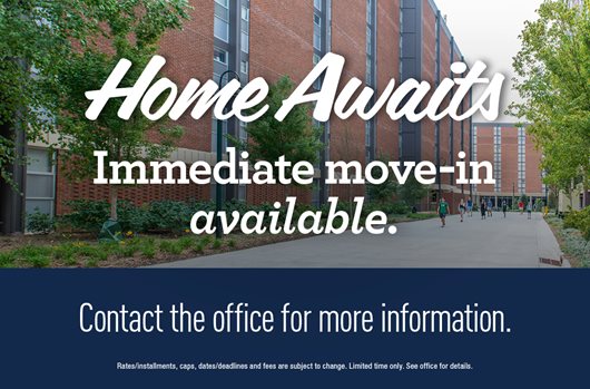 Home awaits. Immediate move-in available. Contact the office for more information. 