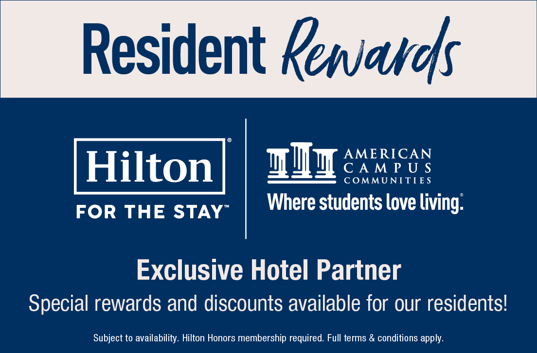 Resident Rewards | Exclusive Hotel Partner - Special rewards and discounts available for our residents