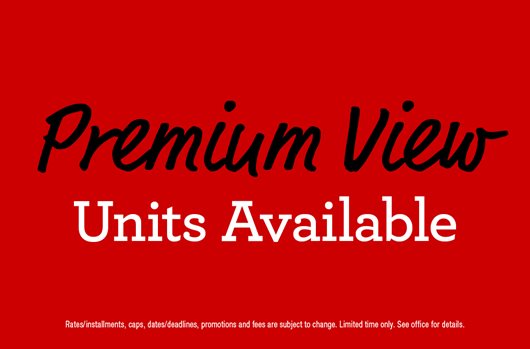 Premium view units available!