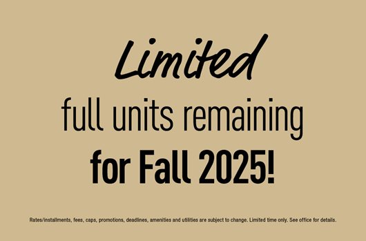  Limited Full Units Available Promo Box