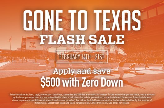 Gone to Texas Flash Sale