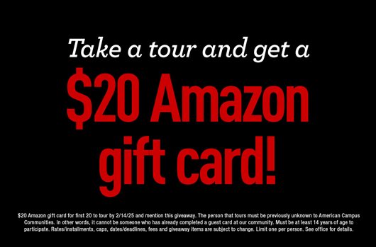 Tour and enter to win big!