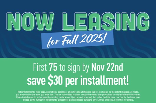 Now leasing for Fall 2025!