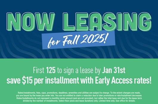 First 125 to sign by Jan. 31st save $15 per installment with Early Access Rates!