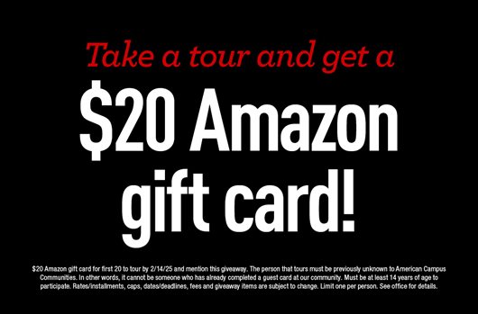 Tour to Win Gift Card-Promo Box