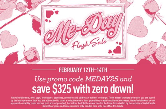 Me-Day Flash Sale