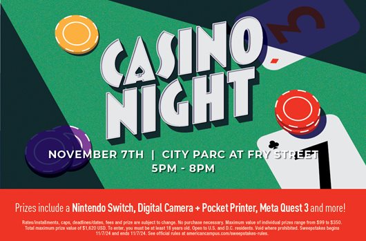 Casino Night Nov 7th!