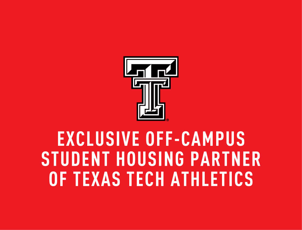Exclusive Off-Campus Student Housing Partner of Texas Tech Athletics
