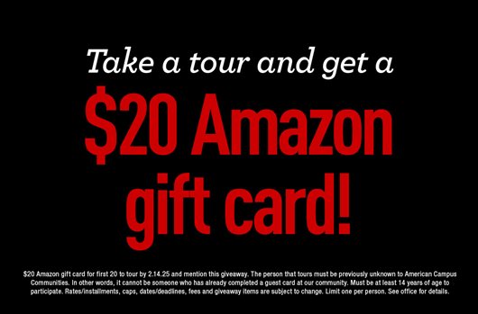 Amazon Gift Card Tour Incentive Promo Box