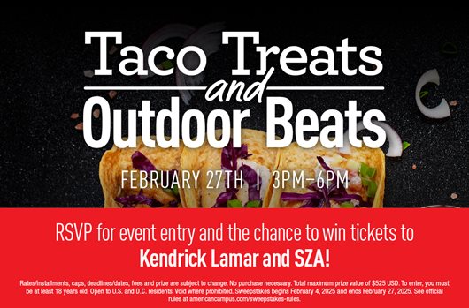 Taco Treats and Outdoor Beats 