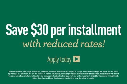 Save $30 per installment 