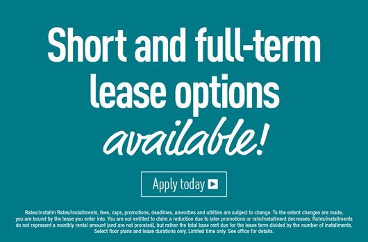 Short term leasing 