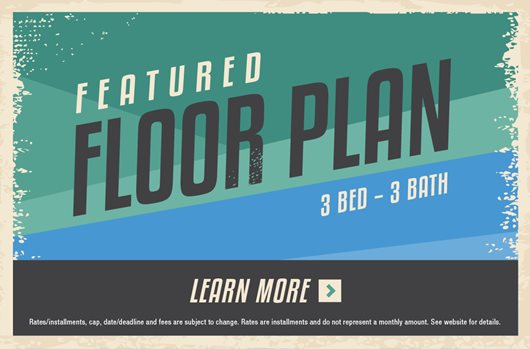 3x3 Featured Floorplan
