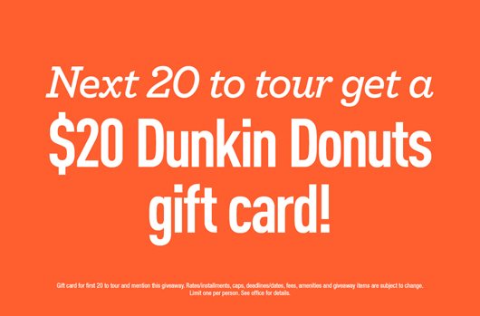 Summer 2024 Dunkin Tour Incentive